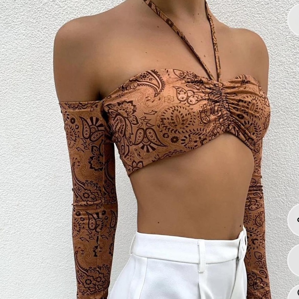 Tiger Mist Swan Top